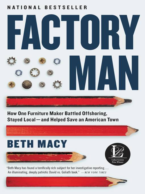 Title details for Factory Man by Beth Macy - Wait list